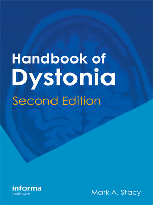cover image of Handbook of Dystonia
